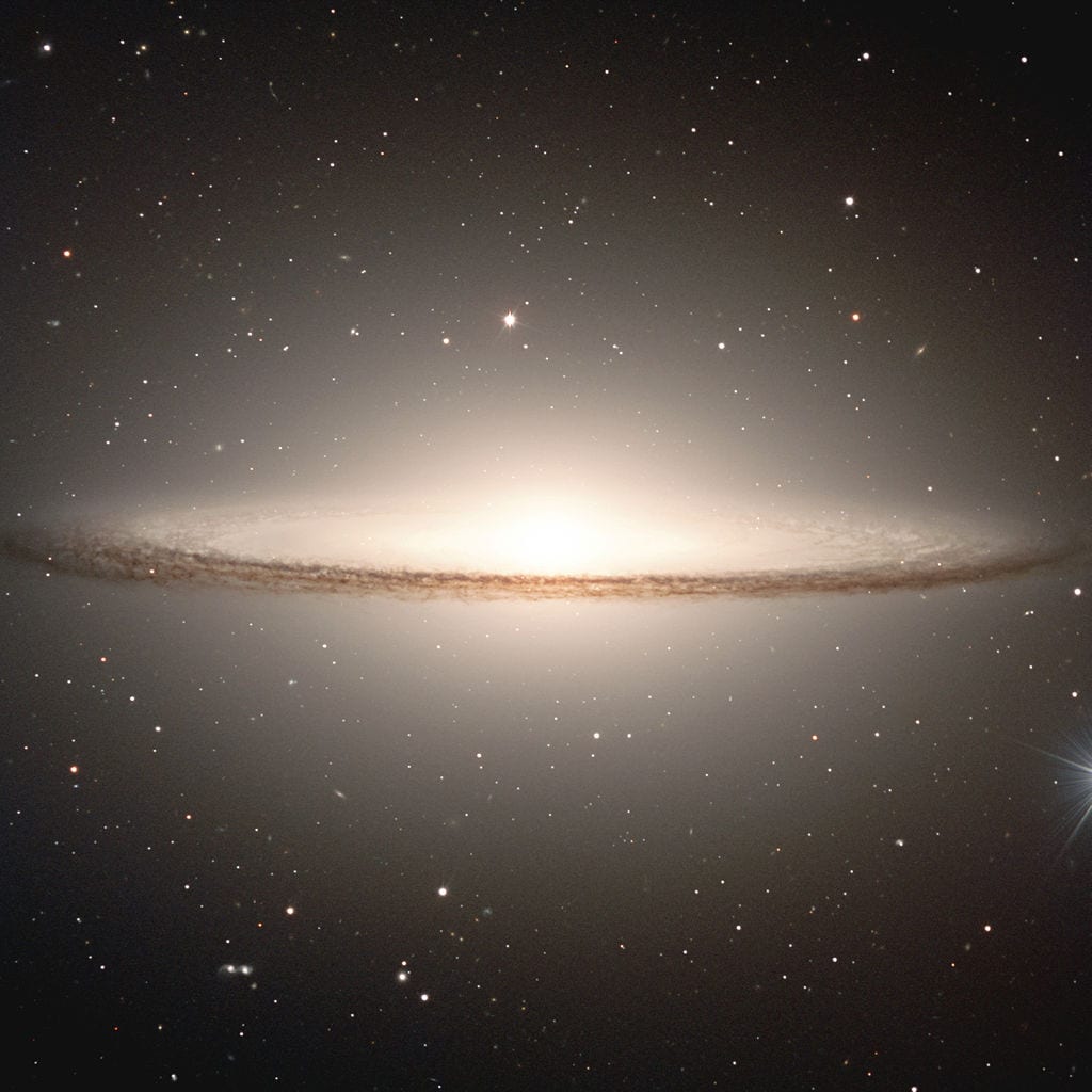 messier 104,sombrero galaxy